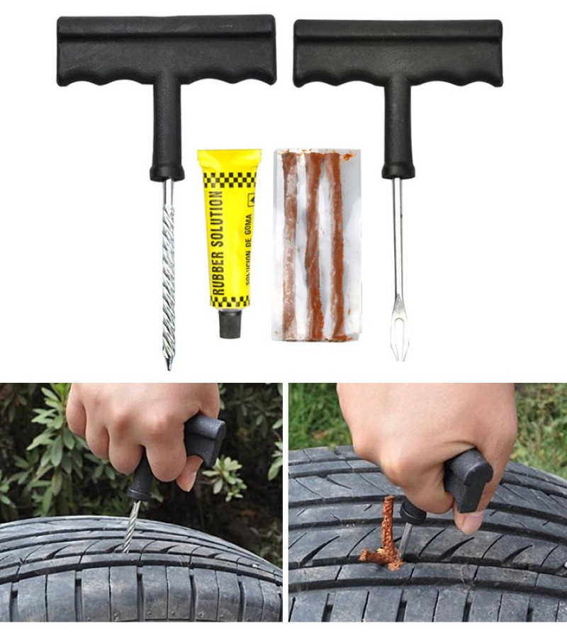 Auto Car Tire Repair Kit Tubeless Tire Tyre Puncture