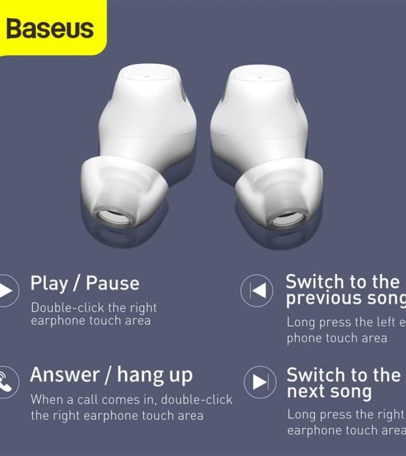 Baseus WM01 Encok True Wireless Bluetooth Earphones
