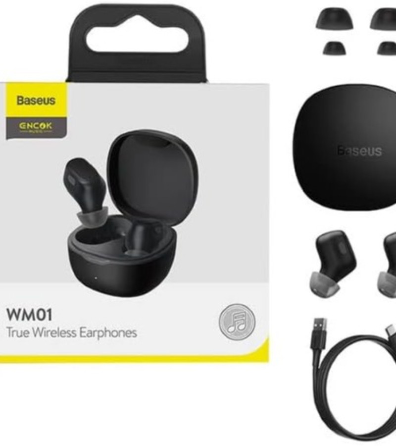 Baseus WM01 Encok True Wireless Bluetooth Earphones