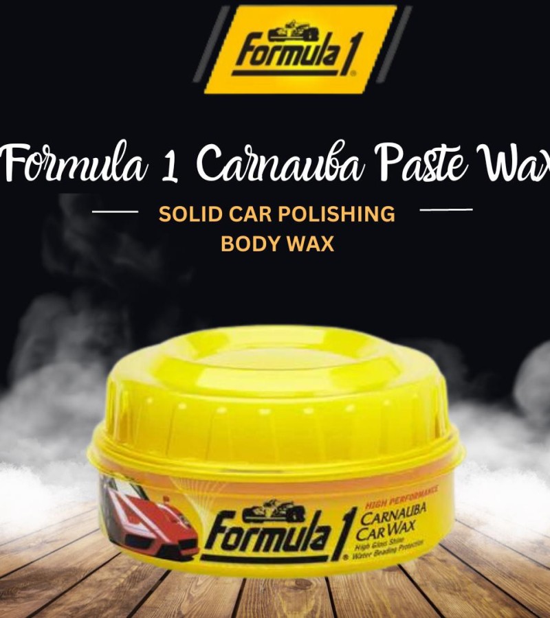 Formula 1 Carnauba Car Wax Body Polish 230g