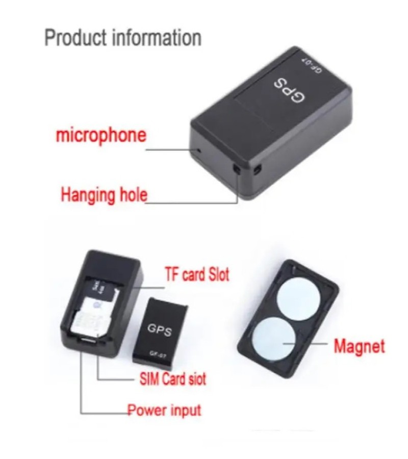 GF07 Mini GPS GSM/GPRS Car Tracking Locator