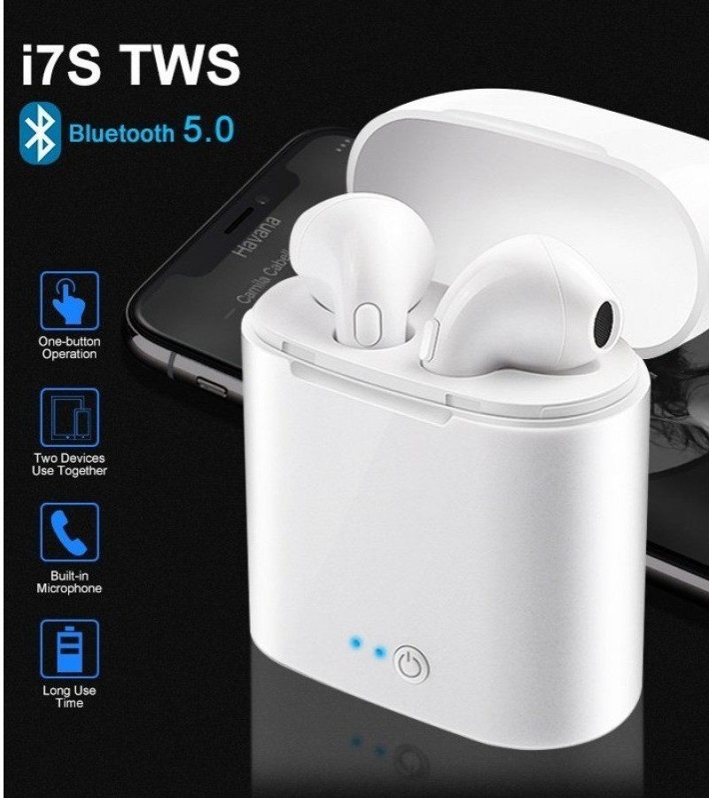 HBQ i7 TWS Twins True Wireless Earbuds with charging Box