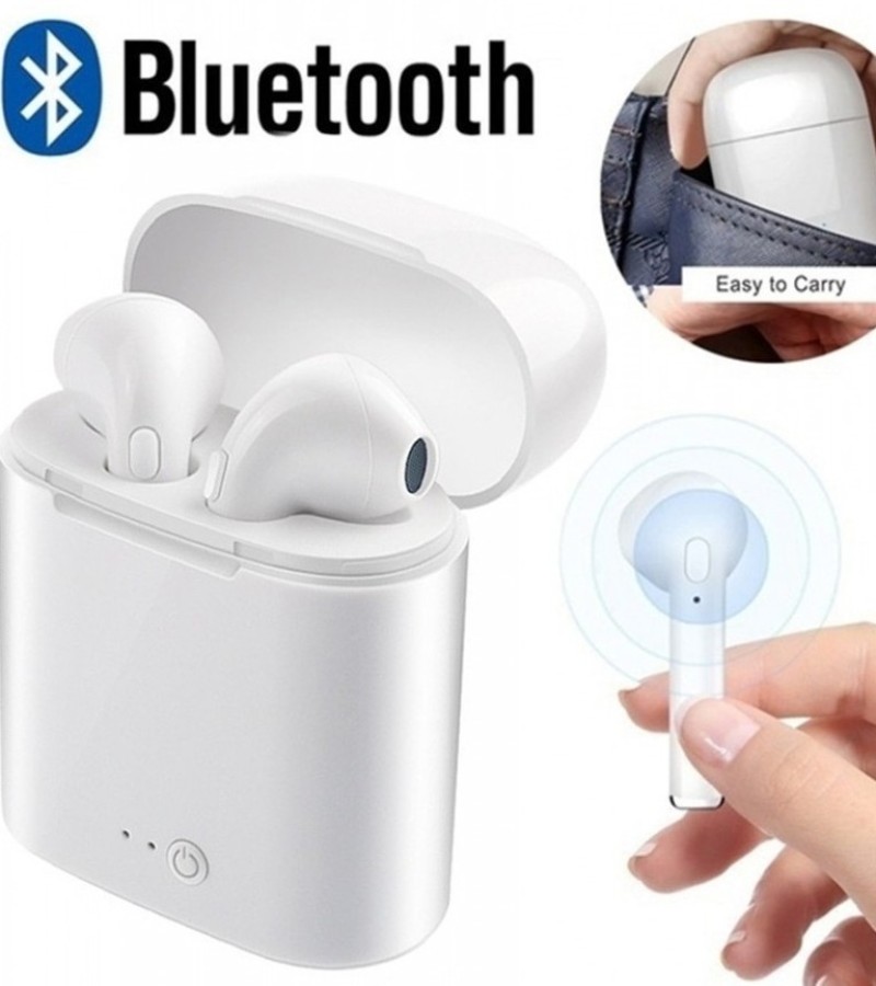 HBQ i7 TWS Twins True Wireless Earbuds with charging Box