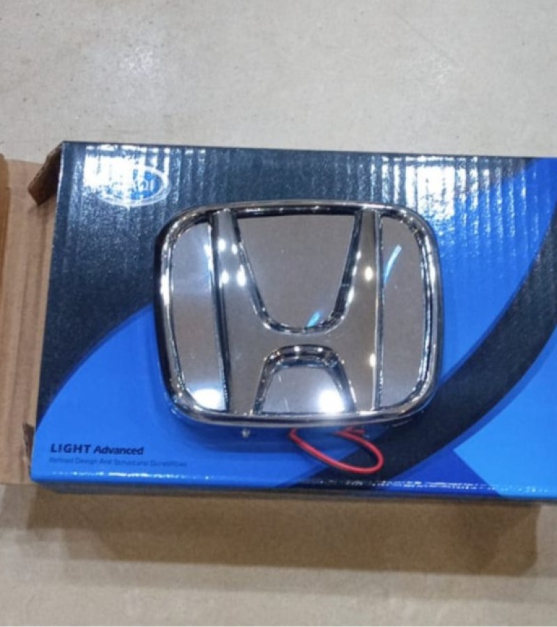 Honda Font Emblem With LED Light