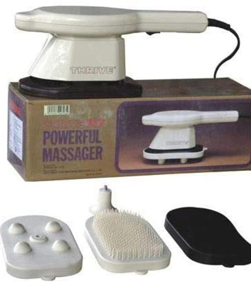 Thrive 717 Powerful Massager Machine Full Body Vibrator with Back Leg Pain Relief for Unisex